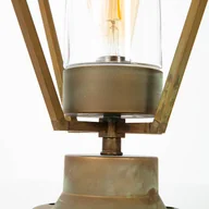 Lampy ogrodowe - Moretti Luce Słupek Gemstone 3455, mosiądz antyczny - miniaturka - grafika 1