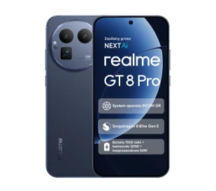 Realme GT 8 Pro 12/256GB Niebieski - Telefony komórkowe - miniaturka - grafika 1
