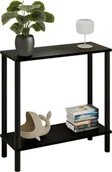 Konsole i sekretarzyki - Czarna konsola do przedpokoju R4-L49 - miniaturka - grafika 1