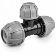 Inne akcesoria do nawadniania - Trójnik do rur PE 50 / 25 / 50 mm PN10 BRADAS 6943 - miniaturka - grafika 1