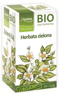 Apotheke HERBATA ZIELONA CHIŃSKA EKSPRESOWA BIO 20 x 1,5 g - Herbata - miniaturka - grafika 2