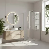 Kabiny prysznicowe - Rea Kabina Prysznicowa Rea Primo Slide 120x100 Chrom - miniaturka - grafika 1