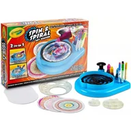 Zabawki kreatywne - Crayola: Kreatywny zestaw Spin & Spiral - miniaturka - grafika 1