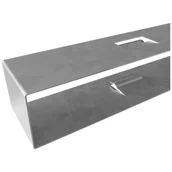 Kratki wentylacyjne - Parkanex Kieszeń do kratki Luft 9x40 90x400 - miniaturka - grafika 1