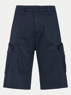 Spodenki męskie - s.Oliver Szorty materiałowe 2141741 Granatowy Regular Fit - miniaturka - grafika 1