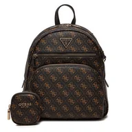 Plecaki - Plecak Guess Powder Play (QG) HWQG90 06320 Brązowy - miniaturka - grafika 1