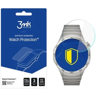3mk Szkło hybrydowe Watch Protection do Huawei Watch GT 4 46mm, 3 sztuki - Akcesoria do smartwatchy - miniaturka - grafika 1
