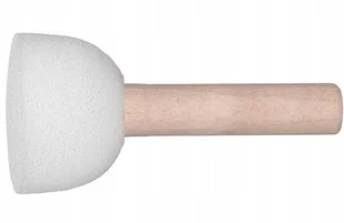 APLIKATOR Duży Pędzel GĄBKOWY 4 Pędzelek STEMPEL do farby pasty kremu wosku - Środki do obuwia i ubrań - miniaturka - grafika 1