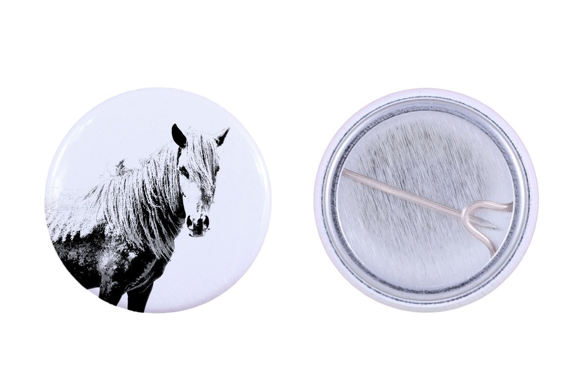 Koń Giara - ozdoba koszuli, przypinka do torby, idealny prezent z możliwościa dodanie swojej grafiki marki Art-Dog