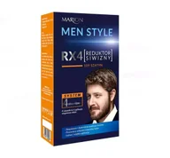 Farby do włosów i szampony koloryzujące - Marion Men Style RX4 reduktor siwizny szatyn 4x15ml - miniaturka - grafika 1