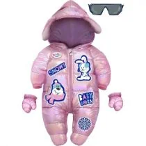 Baby born - Zimowy kombinezon 43cm Zapf - Domki dla lalek - miniaturka - grafika 1