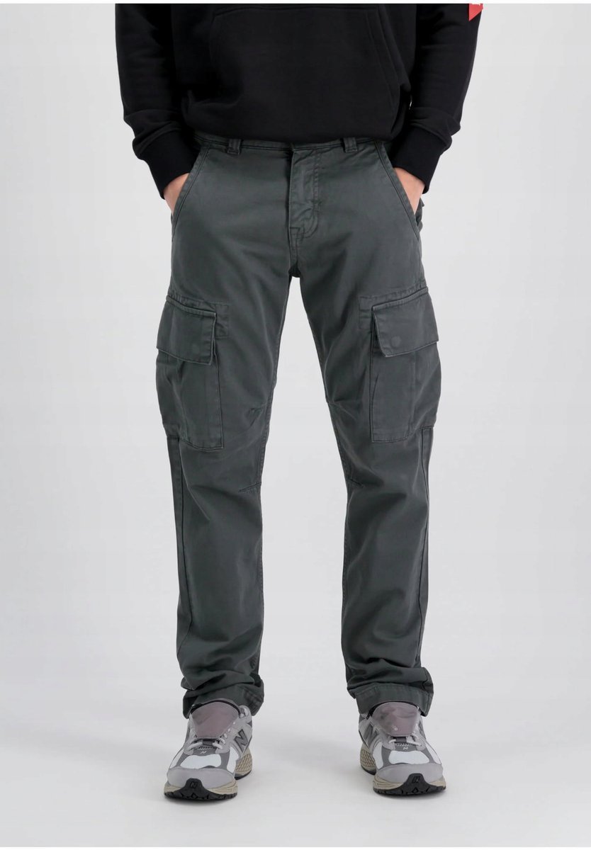 Alpha Industries Spodnie Agent Pant (158205) vintage grey [Rozmiar 33]