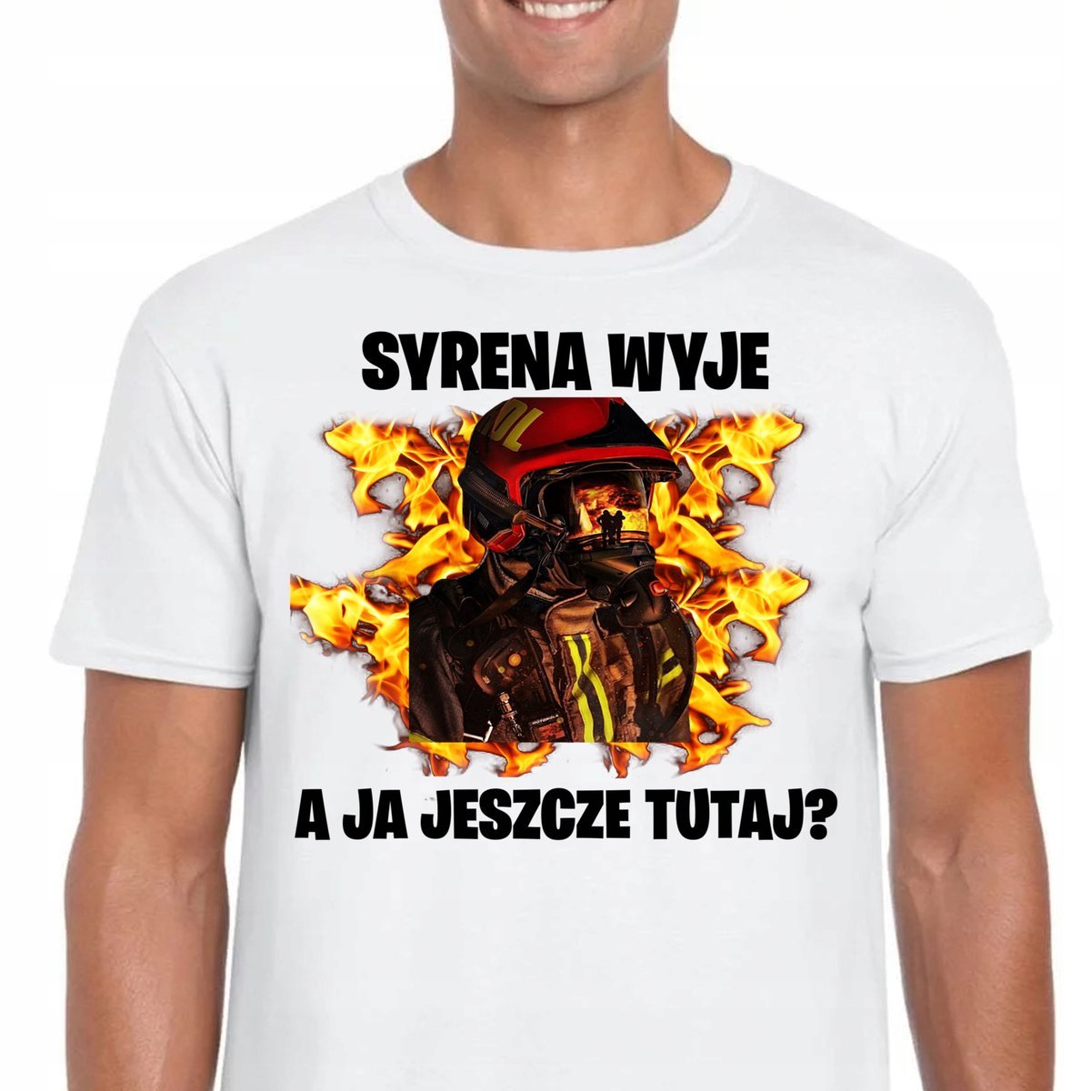 3362 Koszulka STRAŻAK OSP Straż Pożarna XXL