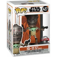 Figurki dla dzieci - SET FIGURA POP & TEE STAR WARS IG-11 WITH THE CHILD EXCLUSIVE - miniaturka - grafika 1