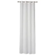 Firany - Firana na przelotkach kółkach 140x260 cm biała Aves SPLENDID - miniaturka - grafika 1