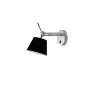 Lampy ścienne - Azzardo Kinkiet ZYTA WALL XS ALU/BK MB2300-XS-ALU/BK - miniaturka - grafika 1