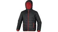Odzież robocza - Delta Plus Kurtka puchowa pikowana z poliamidu kolor czarno-czerwony rozmiar 3XL DOONNR3X DOONNR3X - miniaturka - grafika 1