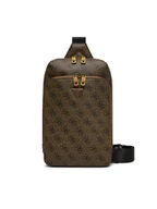 Nerki - Guess Saszetka HMMILO P5226 Brązowy - miniaturka - grafika 1