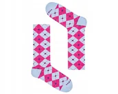 Skarpetki męskie - Kolorowe skarpetki - Fabryczna 2m4 36-40 - miniaturka - grafika 1