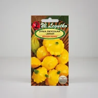 Nasiona i cebule - Dynia zwyczajna Patisson Orange Pomarańczowa 1g - Nasiona - W. Legutko - miniaturka - grafika 1