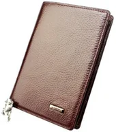 Portfele - Portfel Męski Skórzany ALBATROSS Skóra Licowa Duży Pionowy Bez Zapięcia Suwak Na Bilon A-3800 - miniaturka - grafika 1