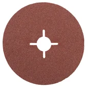 Materiały ścierne - Krążki ścierne fibra 125, K120, 3 szt, GRAPHITE - miniaturka - grafika 1