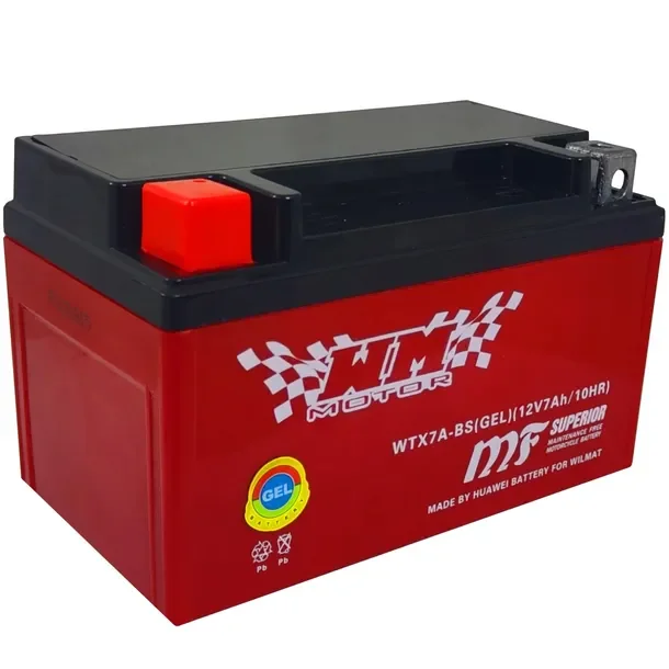 Akumulator Żelowy 12v 7ah Do Skuter Motor Quad