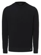 Swetry męskie - Superdry Sweter męski Mężczyźni Bawełna niebieski marmurkowy, S - miniaturka - grafika 1