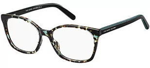 Marc Jacobs Damskie okulary przeciwsłoneczne, Zielona Havanna, 53 - Okulary przeciwsłoneczne - miniaturka - grafika 1