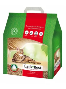 JRS CATS Best Eco Plus żwirek dla kota drewniany zbrylający 10l 4,3kg) - Żwirek dla kotów JRS CATS Best Eco Plus żwirek dla kota drewniany zbrylający 10l 4,3kg) - Żwirek dla kotów - miniaturka - grafika 1