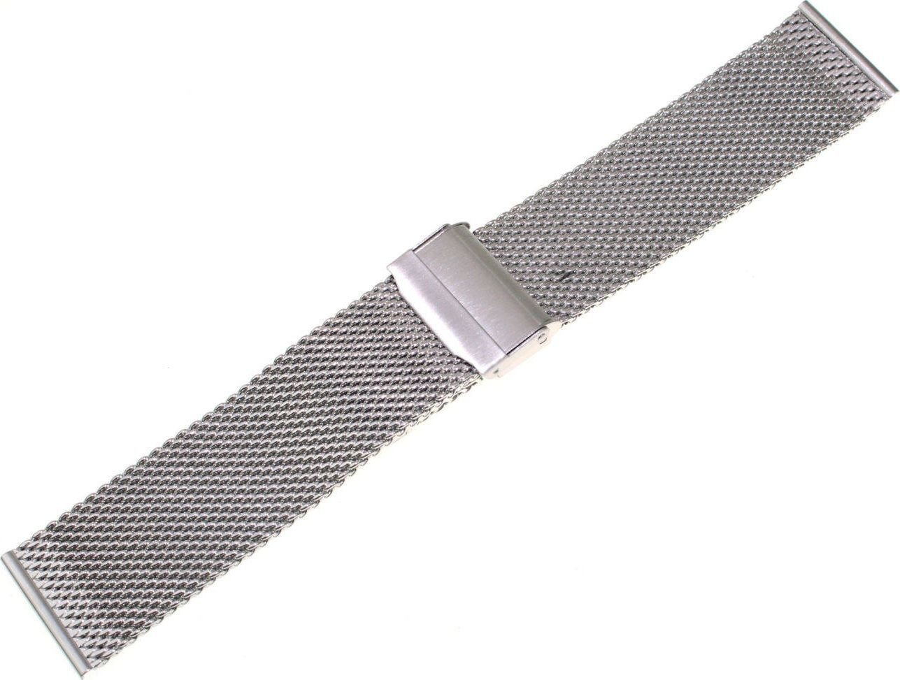 Tekla Bransoleta stalowa do zegarka 24 mm Tekla BG1.24 Silver