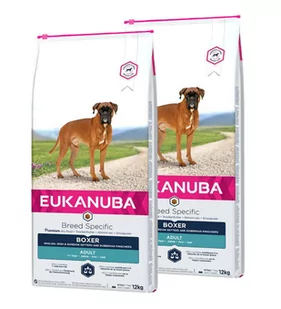 EUKANUBA Adult Boxer 2x12kg | - Sucha karma dla psów - miniaturka - grafika 1