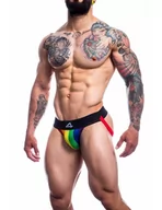 Bielizna erotyczna męska - Cut4Men JOCKSTR4P01 Jockstrap Pride L - miniaturka - grafika 1