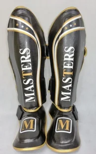 Masters FIGHT EQUIPMENT Ochraniacze piszczeli i stopy, NS-10, rozmiar M - Ochraniacze do sportów walki - miniaturka - grafika 1