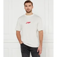 Koszulki męskie - HUGO T-shirt Dlogotee Loose fit - miniaturka - grafika 1
