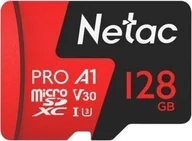 Karty pamięci - Karta Netac P500 Extreme Pro MicroSDXC 128 GB Class 10 A1 V30 NT02P500PRO-128G-R - miniaturka - grafika 1