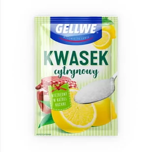 Gellwe Kwasek cytrynowy w proszku 20g - Dodatki do ciast w proszku - miniaturka - grafika 1