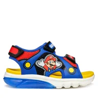 Buty dla chłopców - Sandały Geox J Ciberdron B J55MXD 1454 C0833 D Niebieski - miniaturka - grafika 1