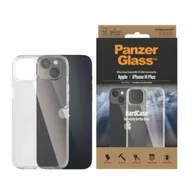 Etui i futerały do telefonów - Etui PanzerGlass HardCase antybakteryjne z certyfikatem Military Grade na iPhone 14 Plus / 15 Plus - przezroczyste - miniaturka - grafika 1