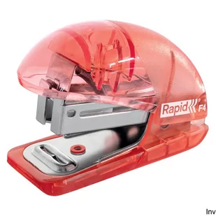 zszywacz mini rapid colour"breeze f4, 10 kartek, 5 lat gwarancji, koralowy 5001531 - Zszywacze biurowe - miniaturka - grafika 1