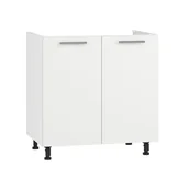 Szafki kuchenne - Szafka pod zlew 80 VENTO DK-80/82 biały mat - miniaturka - grafika 1