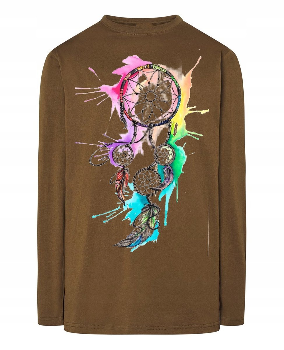 Longsleeve męski nadruk maska gazowa Rozm.3XL