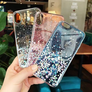 Wozinsky Star Glitter błyszczące etui pokrowiec z brokatem Xiaomi Mi 10T Pro / Mi 10T zielony - Etui i futerały do telefonów - miniaturka - grafika 20