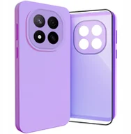 Etui i futerały do telefonów - Etui do Xiaomi Redmi Note 14 Pro Plus 5G Osłona Kamery, Fioletowe Szkło - miniaturka - grafika 1
