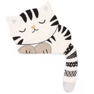 Zabawki sensoryczne - Babyono Szeleścik Sensoryczny Przytulanka Kitty Blink & Smile Kotek 0m+ - miniaturka - grafika 1