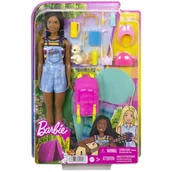 Lalki dla dziewczynek - Mattel Lalka Mattel Kemping Brooklyn + akcesoria HDF74 GXP-811954 - miniaturka - grafika 1