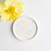 Dekoracje domu - Taca dekoracyjna okrągła z rantem terrazzo lastryko 2szt. - miniaturka - grafika 1