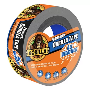 GORILLA Taśma Gaffer Extreme 11m 48mm wodoodporna - Taśmy izolacyjne i naprawcze - miniaturka - grafika 1