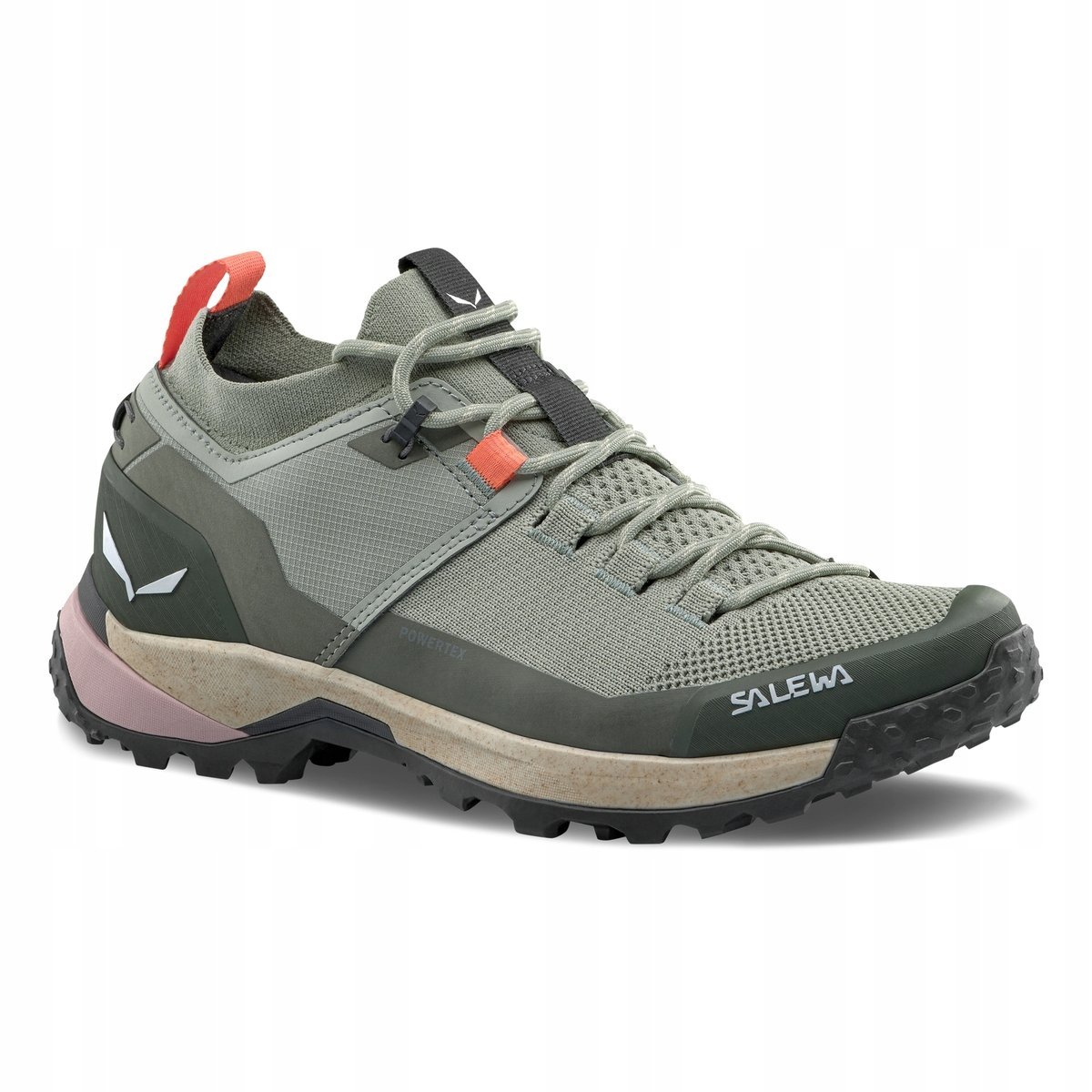 Buty turystyczne damskie niskie Salewa Puez 2 Knit Ptx - shadow/olive rozmiar: 41