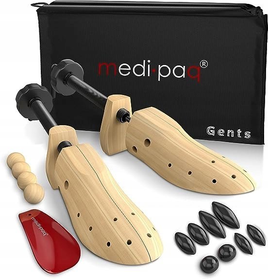 Medipaq Prawidła Drewniane Klasyczne Brąz Żne